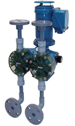 CMD-G series (Motor driven medium-pressure medium-capacity dosing pump) double head type