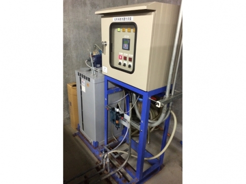 Circulating recycled water chlorine-injection and residual chlorine monitoring equipment [Residual chlorine monitoring]