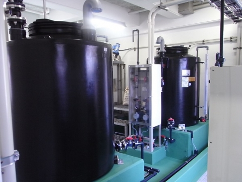 Chemical injection and control system for waterworks